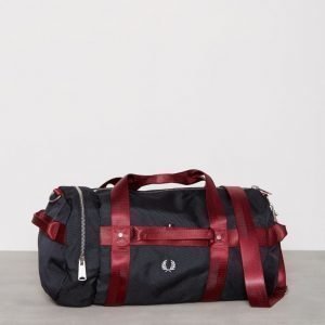 Fred Perry Webbing Barrel Bag Laukku Navy