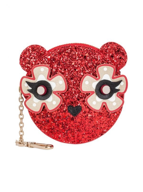 Furla Bear Glitter Kolikkopussi