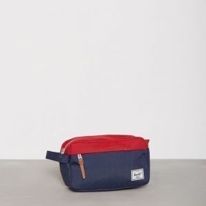 Herschel Chapter Toilettilaukku Navy/Red