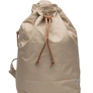 Herschel Hanson Khaki/Nectarine Scatter reppu