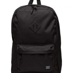 Herschel Heritage Black/Black Rubber reppu