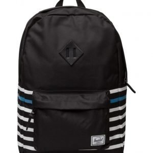 Herschel Heritage Blk Offset Strp/Blk Veg Tan L reppu