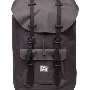 Herschel Little America Charcoal/Black Native Rubber reppu