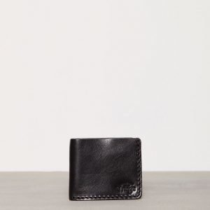 Jack & Jones jjvVINTAGE Luis Leather Wallet Lompakko Musta