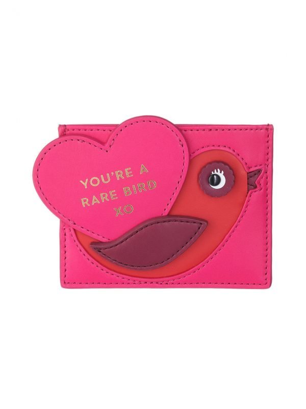 Kate Spade Be Mine Rare Bird Korttikotelo