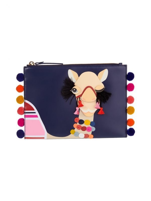 Kate Spade Spice Things Up Winking Camel Pouch Nahkalaukku