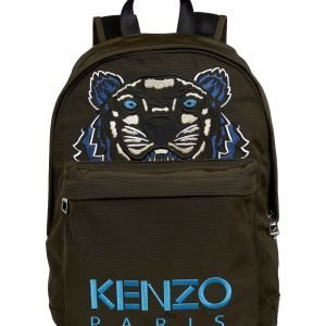 Kenzo Medium Tiger Canvas Backpack Reppu