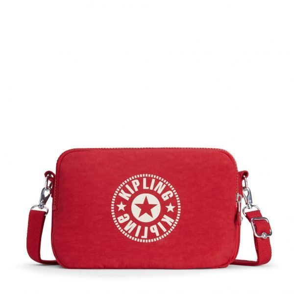 Kipling Classic Niman Fold Kokoontaiteltava Reppu Lively Red