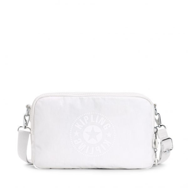 Kipling Classic Niman Fold Kokoontaiteltava Reppu Lively White