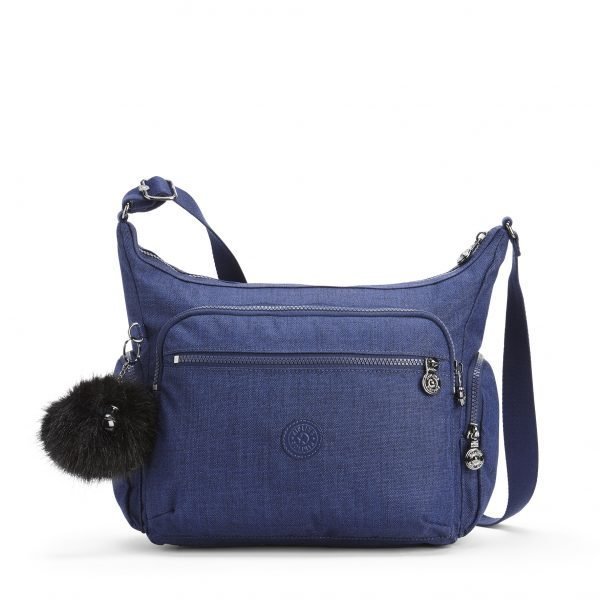 Kipling Gabbie Olkalaukku Cotton Indigo