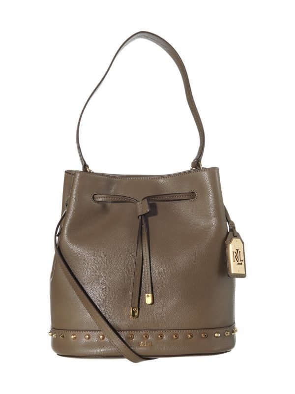 Lauren Ralph Lauren Carley Studded Drawstring Nahkalaukku