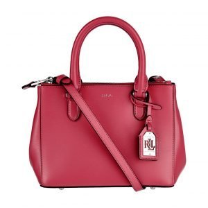 Lauren Ralph Lauren Mini Double Zipper Satchel Nahkalaukku