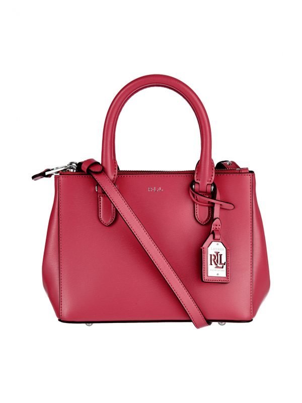 Lauren Ralph Lauren Mini Double Zipper Satchel Nahkalaukku