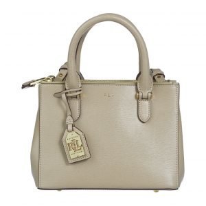 Lauren Ralph Lauren Mini Double Zipper Satchel Nahkalaukku