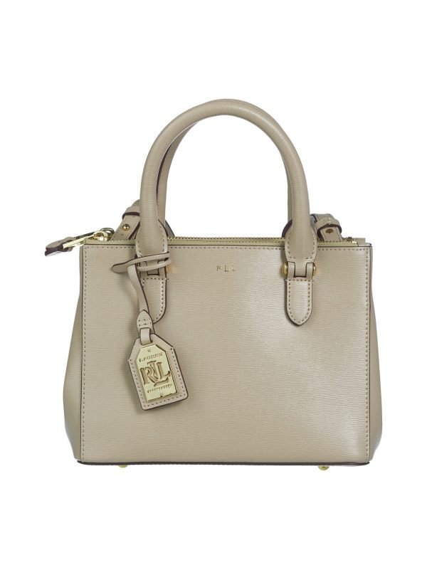 Lauren Ralph Lauren Mini Double Zipper Satchel Nahkalaukku