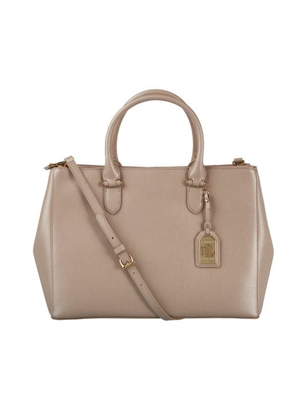 Lauren Ralph Lauren Newbury Double Zip Satchel Nahkalaukku