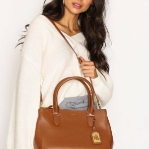 Lauren Ralph Lauren Newbury Double Zipper Shopper Käsilaukku Tan