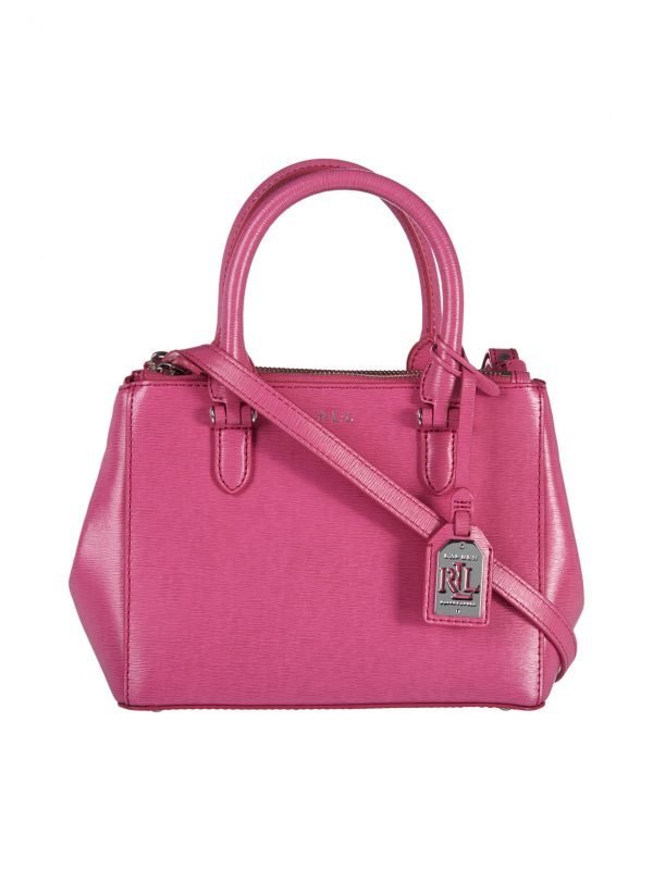 Lauren Ralph Lauren Newbury Mini Double Zipper Satchel Nahkalaukku