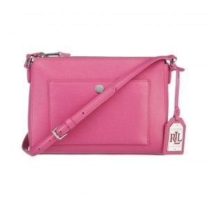 Lauren Ralph Lauren Newbury Pocket Crossbody Nahkalaukku