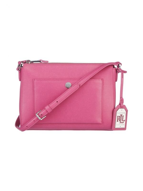 Lauren Ralph Lauren Newbury Pocket Crossbody Nahkalaukku