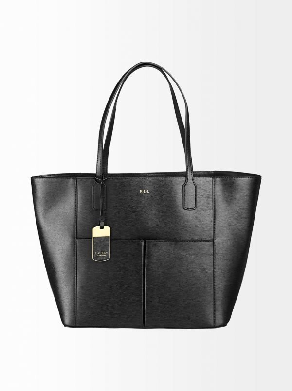 Lauren Ralph Lauren Newbury Pocket Tote Nahkalaukku