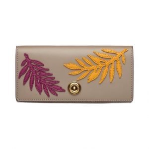 Lauren Ralph Lauren Palm Applique Nahkalompakko