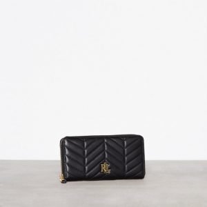 Lauren Ralph Lauren Zip Wallet Medium Lompakko Musta