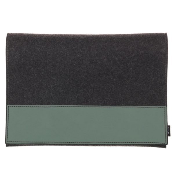 Lind Dna Ram Laukku 15 Nupo Pastel Green / Wool Anthracite