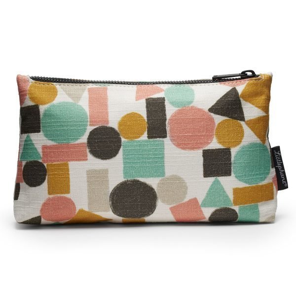 Littlephant Geometrics Zip Case Pussukka Valkoinen / Multi