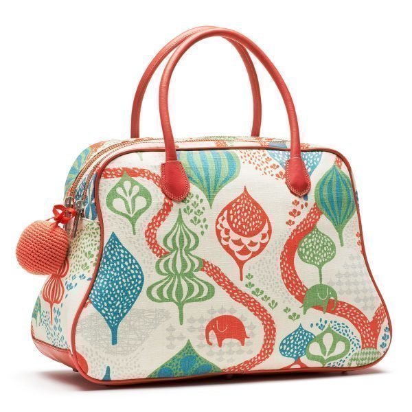 Littlephant Saga Forest Large Day Bag Laukku Valkoinen / Punainen