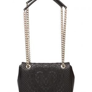 Love Moschino Bags Embroidered Polyurethane Bag olkalaukku