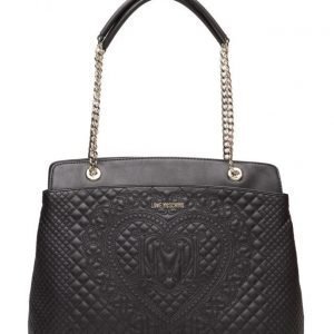 Love Moschino Bags Embroidered Polyurethane Bag olkalaukku