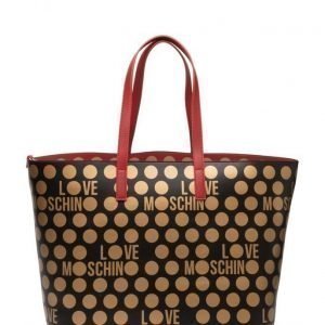 Love Moschino Bags Reversible/Foldable Shopper With Detachable Pouch