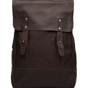 Lyle & Scott Leather Backpack reppu