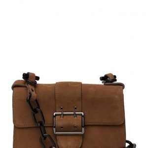 Mango Chain Leather Bag pikkulaukku