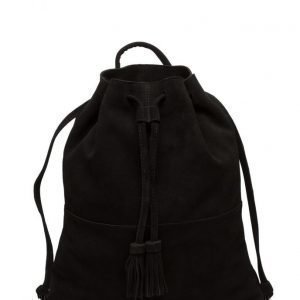 Mango Leather Backpack reppu