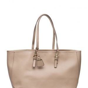 Mango Saffiano-Effect Shopper Bag