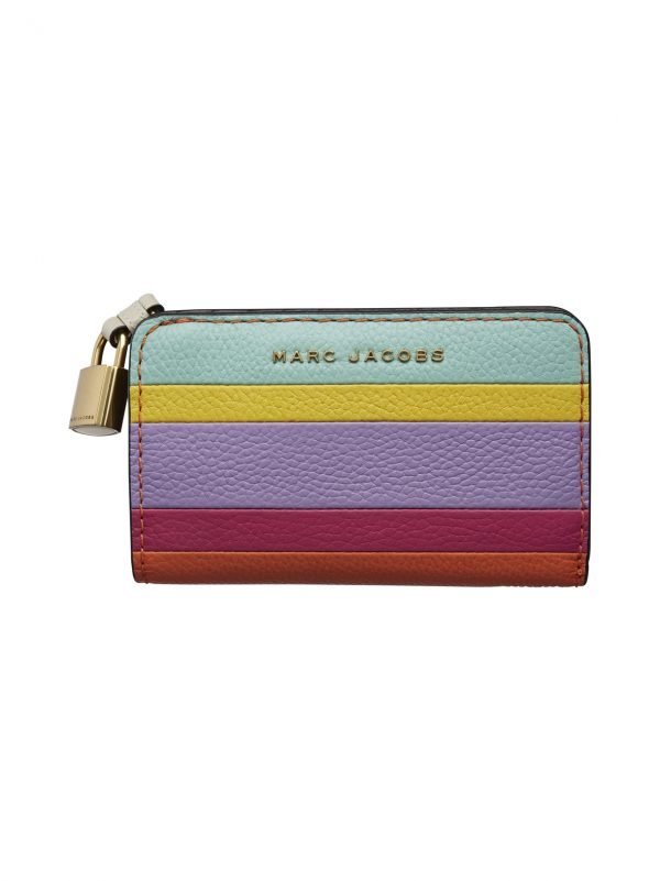 Marc Jacobs The Grind Colorblocked Nahkalompakko