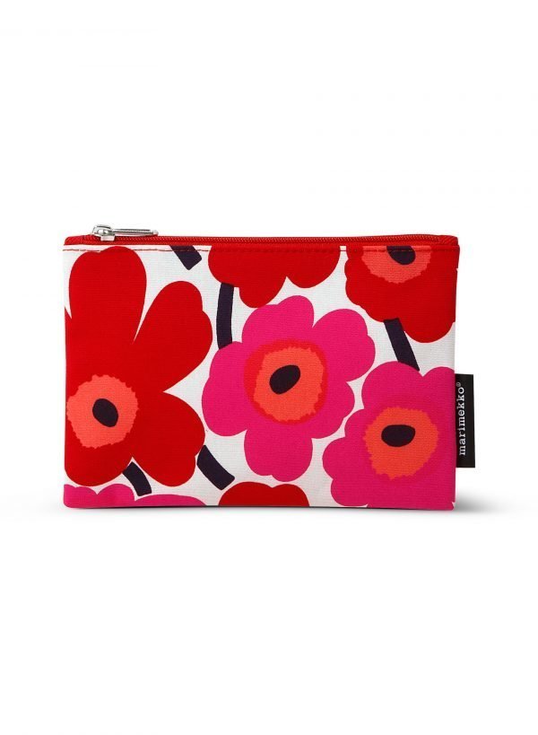 Marimekko Keijuli Mini Unikko Pussukka Valkoinen Punainen