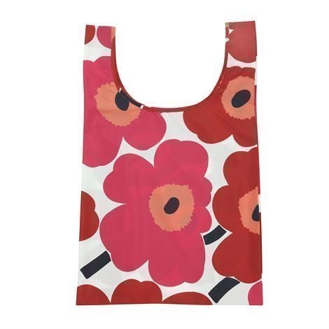 Marimekko Pieni Unikko Kassi Valkoinen-Punainen