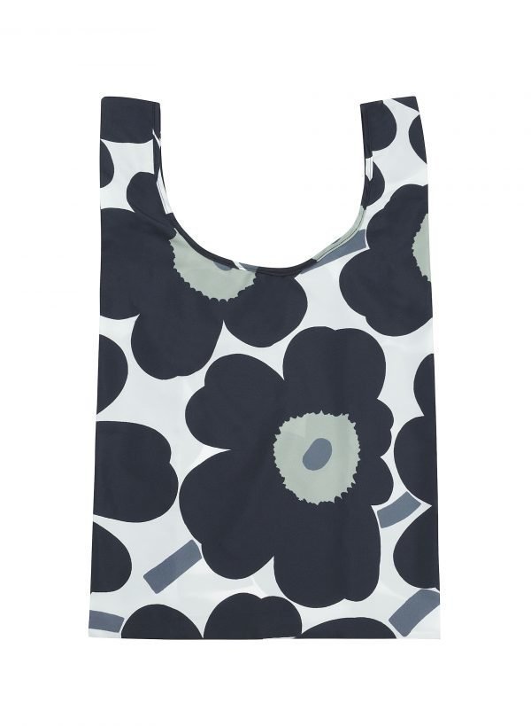 Marimekko Smartbag Pieni Unikko Kassi Valkoinen Musta Oliivi