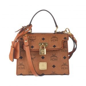 Mcm Heritage Satchel Mini Laukku