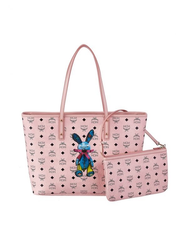 Mcm Rabbit Anya Top Shopper Laukku