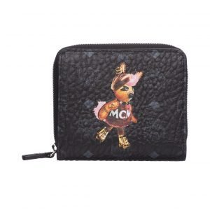 Mcm Rabbit Mini Zip Lompakko