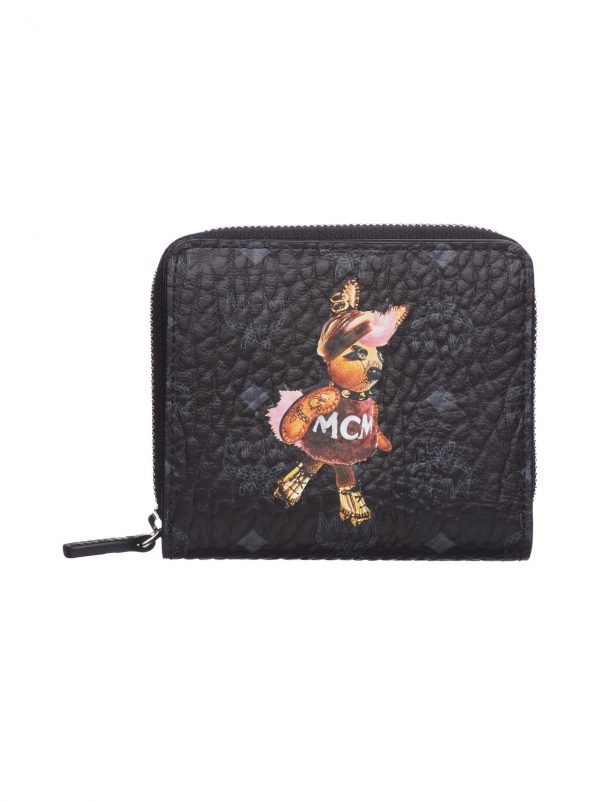 Mcm Rabbit Mini Zip Lompakko