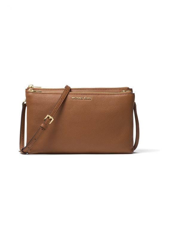 Michael Kors Adele Double Zip Crossbody Nahkalaukku