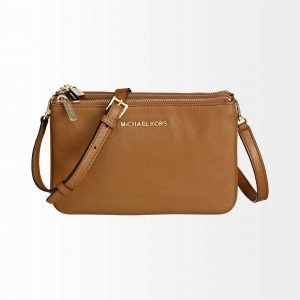 Michael Kors Bedford Gusset Crossbody Nahkalaukku