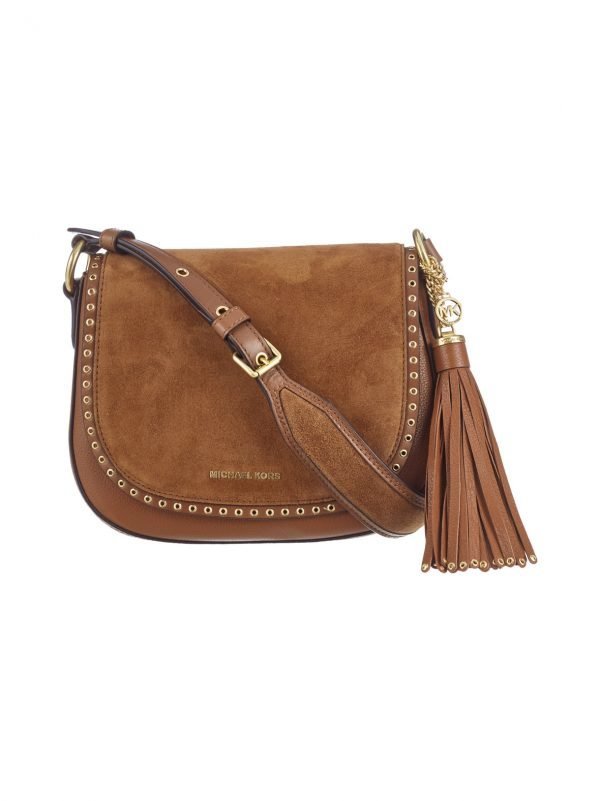 Michael Kors Brooklyn Medium Leather Saddlebag Nahkalaukku