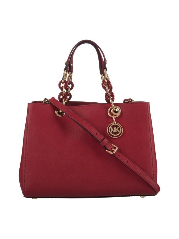 Michael Kors Cynthia Md Satchel Nahkalaukku