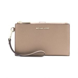 Michael Kors Double Zip Wristlet Nahkalompakko